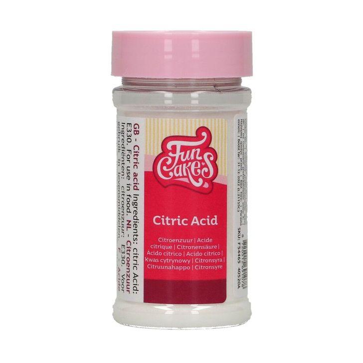 Kyselina citrónová FunCakes (Citric Acid) 80g