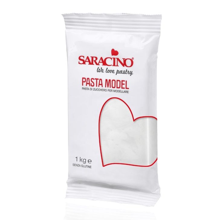 Modelovacia hmota Saracino - Biela (White) 1kg