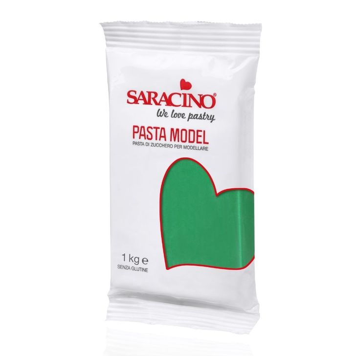 Modelovacia hmota Saracino - Zelená (Green) 1kg