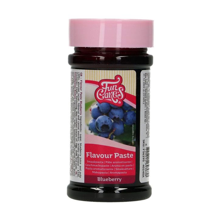 Ochucovacia pasta FunCakes - Príchuť čučoriedka (Blueberry) 120g