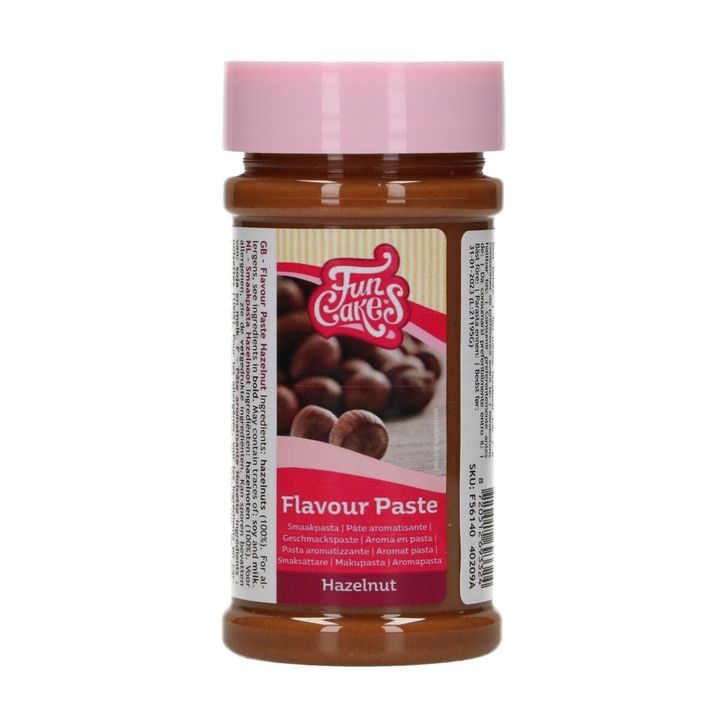 Ochucovacia pasta FunCakes - Príchuť lieskový orech (Hazelnut) 100g