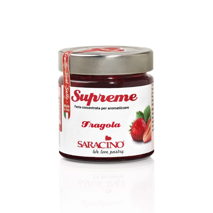 Ochucovacia pasta Saracino - Príchuť jahoda (Strawberry) 200g