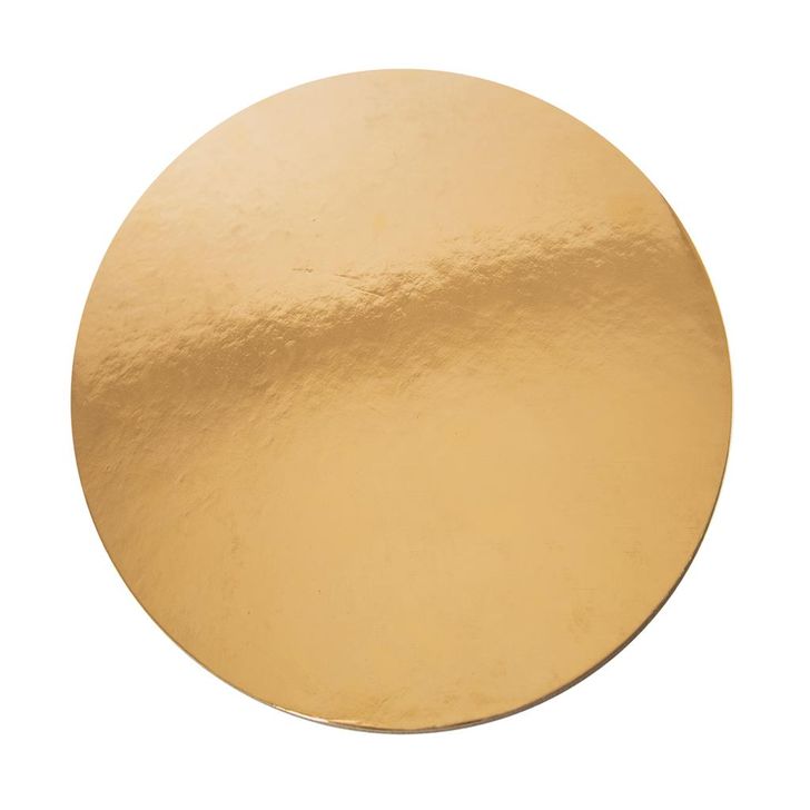 Podložka tenká zlatá - Kruh Ø 12cm