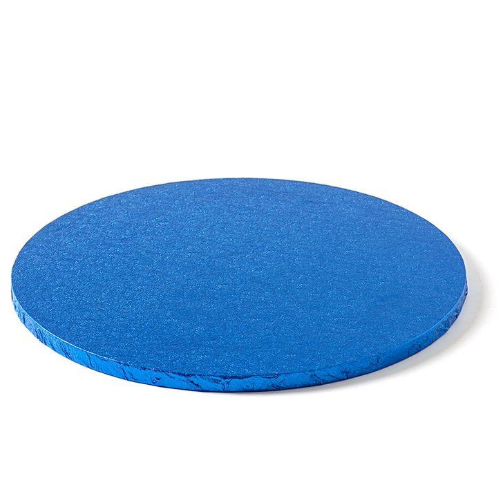 Podnos Decora pevný kruh - Modrý 36cm