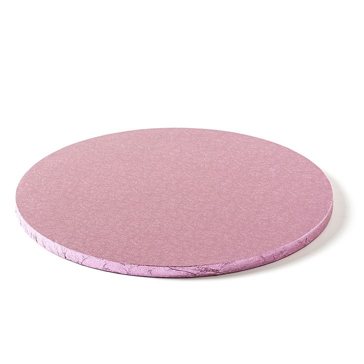 Podnos Decora pevný kruh - Ružový 36cm
