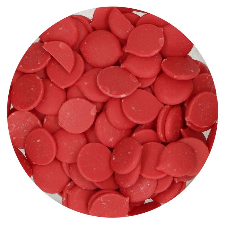 Poleva Deco Melts FunCakes - Červená (Red) 250g