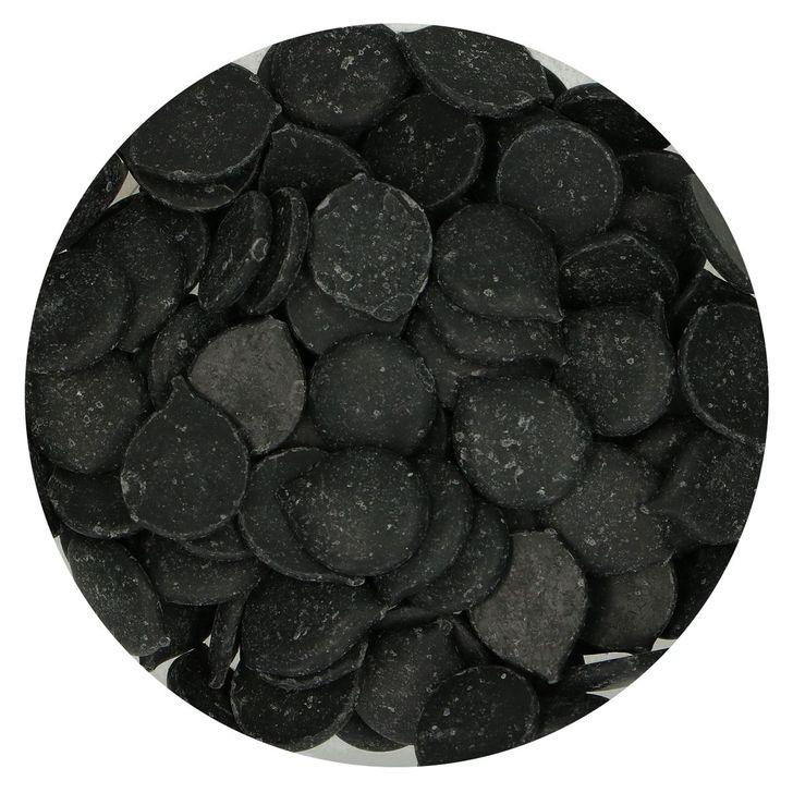 Poleva Deco Melts FunCakes - Čierna (Black) 250g