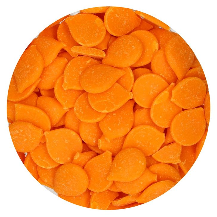 Poleva Deco Melts FunCakes - Oranžová (Orange) 250g