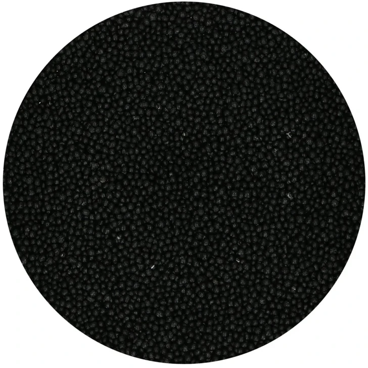 Posyp FunCakes - Mini perličky čierne (Nonpareils Black) 80g