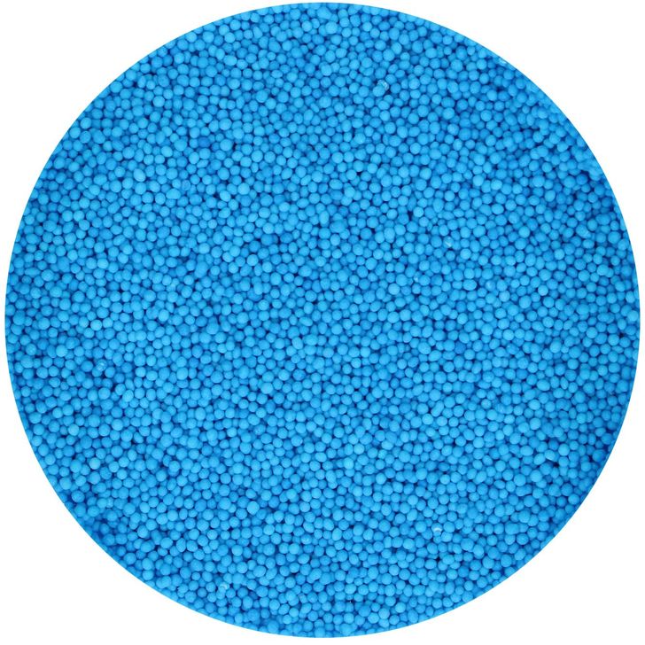 Posyp FunCakes - Mini perličky modré (Nonpareils Blue) 80g