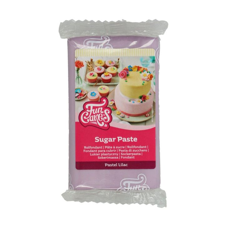 Poťahovacia hmota FunCakes - Pastelová fialová (Pastel Lilac) 250g (výpredaj)