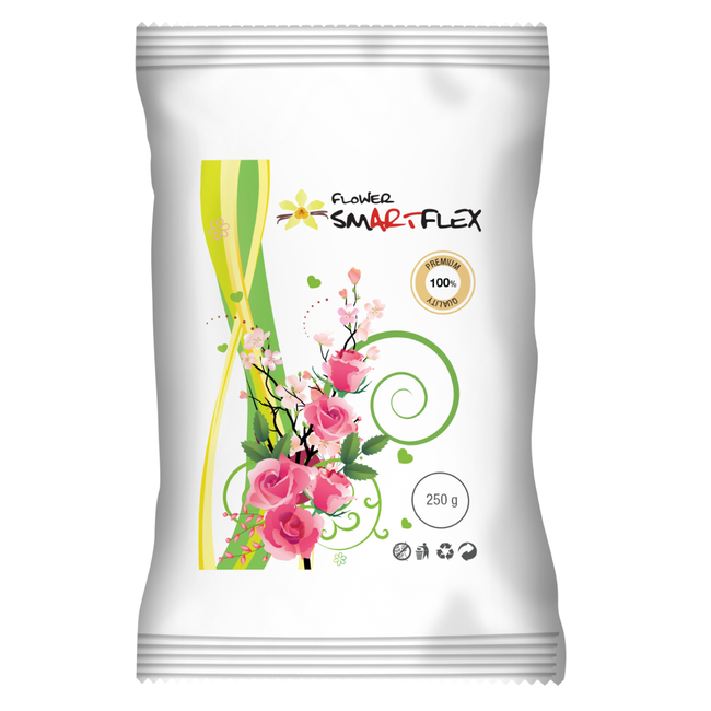 Smartflex Flower Vanilka - Hmota na výrobu kvetín 250g