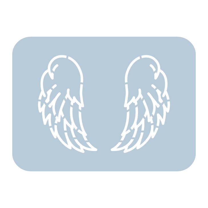 Stencil - Anjelské krídla