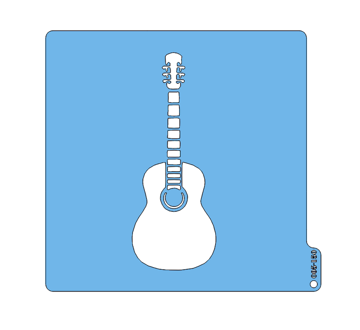 Stencil - Gitara 2 005-150