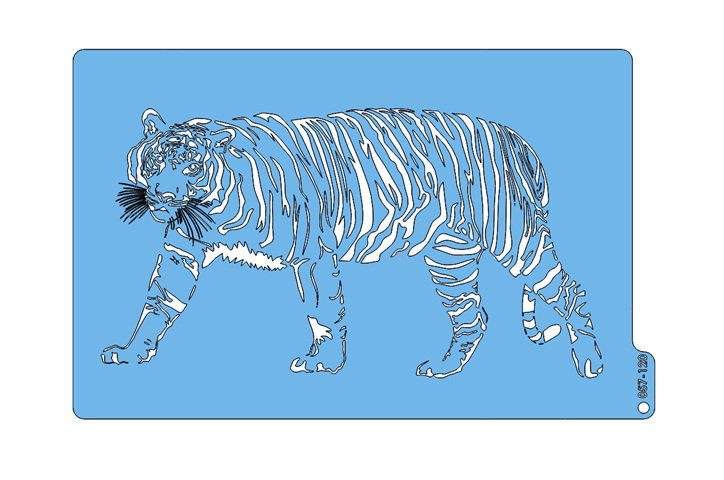 Stencil - Tiger 057-120