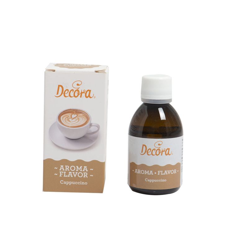 Tekutá aróma Decora - Cappuccino 50g