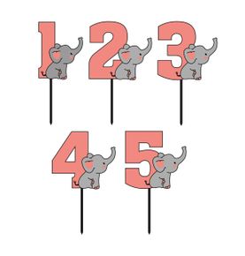 Zápich - Číslo so sloníkom dievčenské