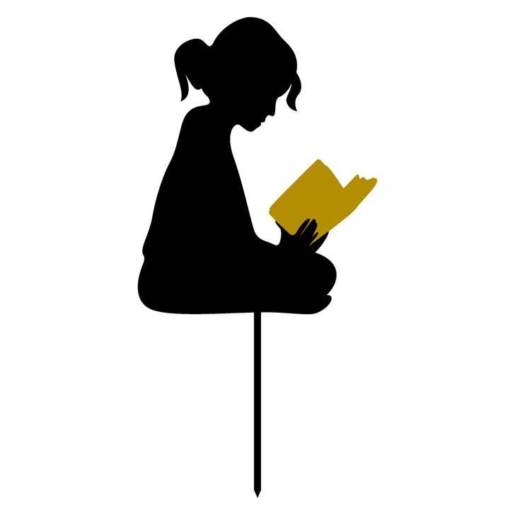 Zápich - Dievča s knihou