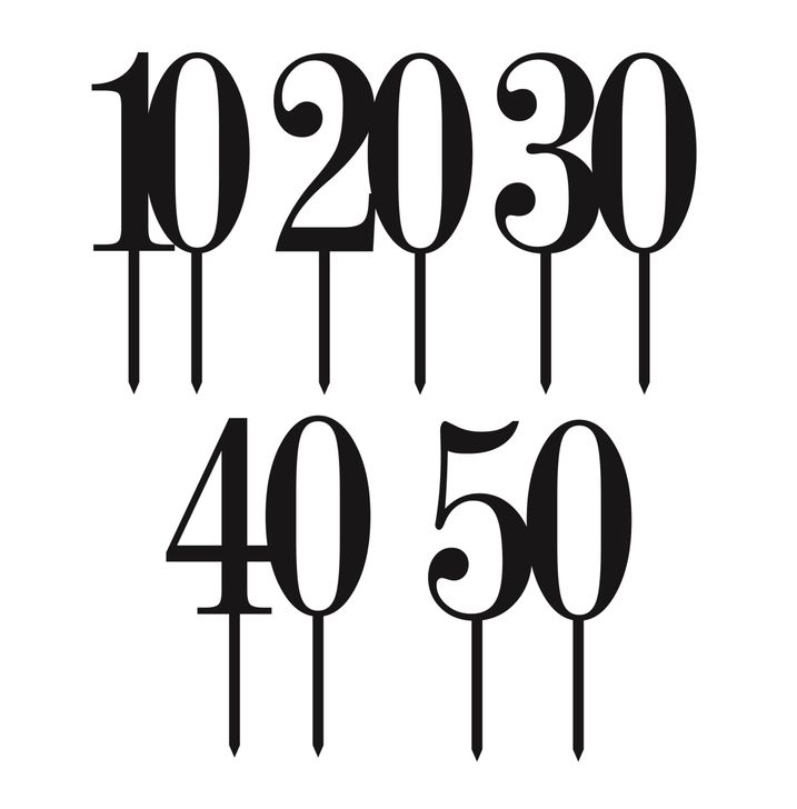 Zápich - Dvojciferné číslo (typ 2)