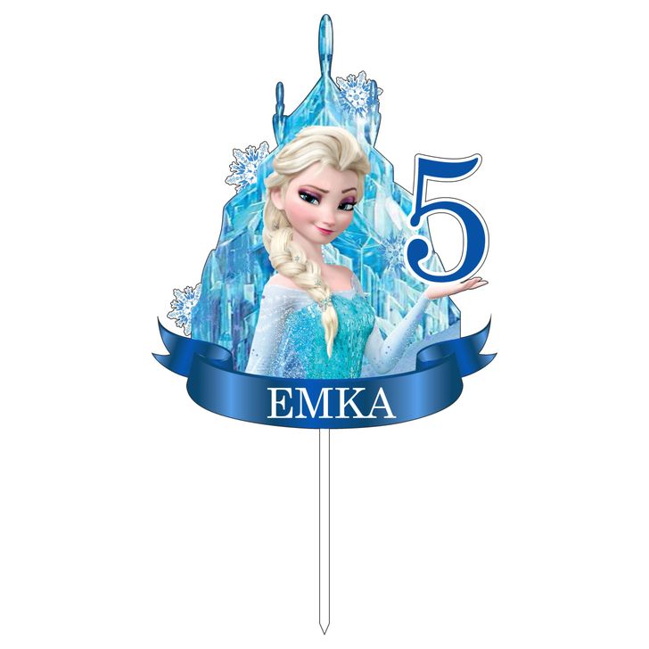 Zápich - Elsa s menom a vekom (Frozen)