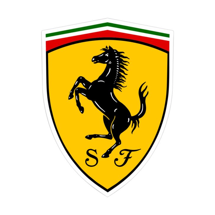 Zápich - Ferrari logo (bez paličky)