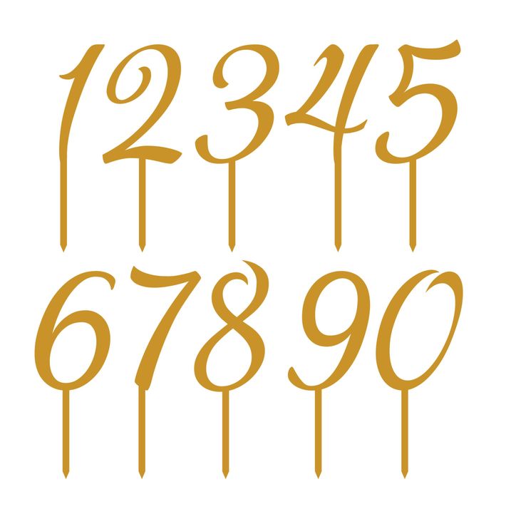 Zápich - Jednociferné číslo (typ 6)