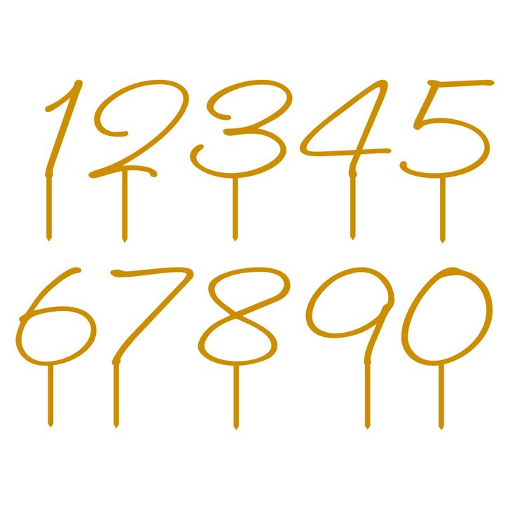 Zápich - Jednociferné číslo (typ 8)