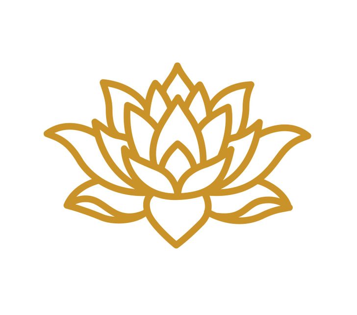 Zápich - Kvet lotus (bez paličky)