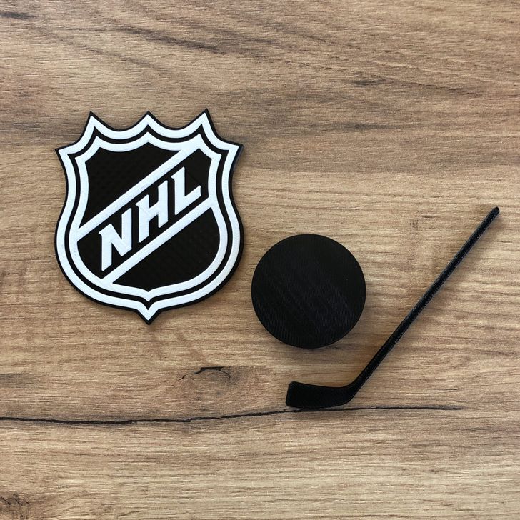 Zápich - NHL set (logo, hokejka, puk)