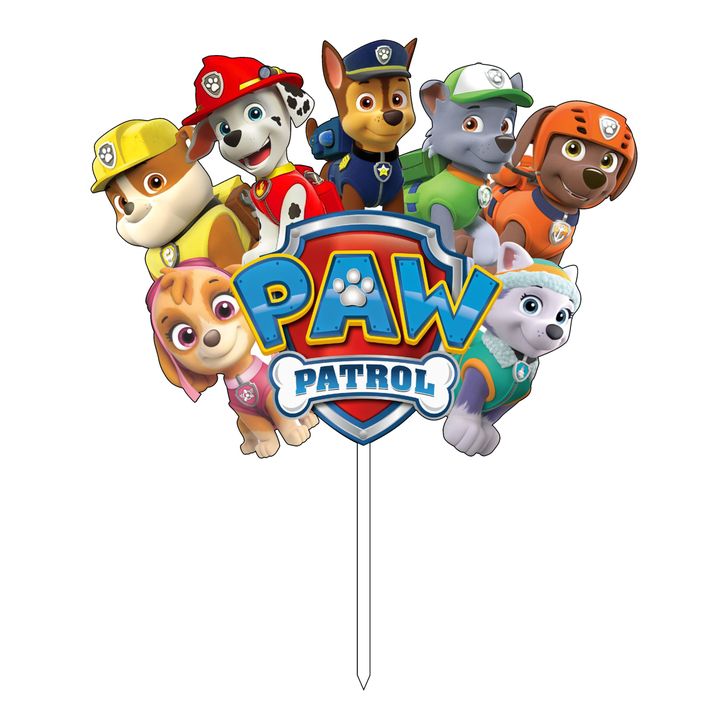 Zápich - Paw Patrol s logom (Labková Patrola)